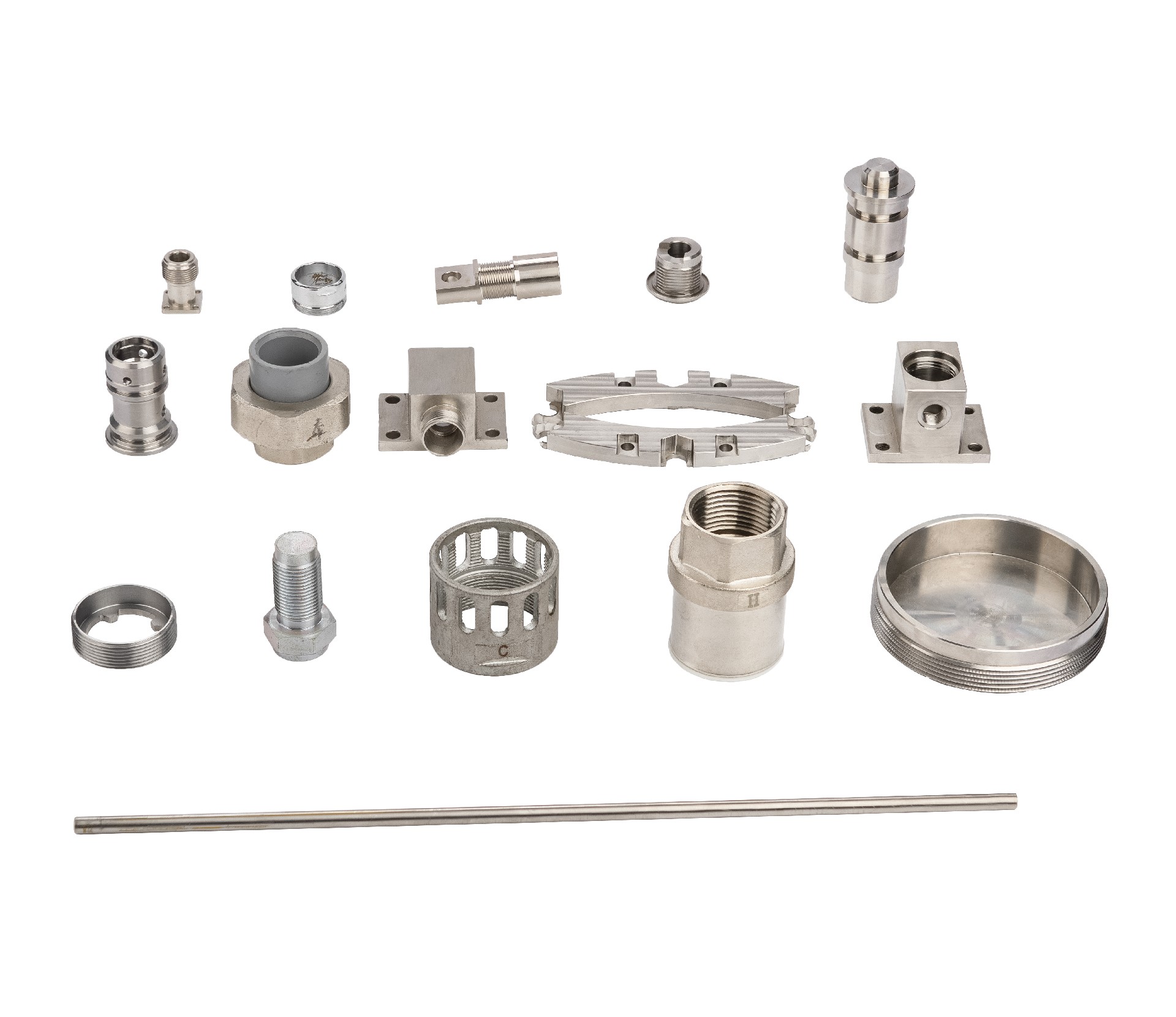 What are the raw materials for machining?